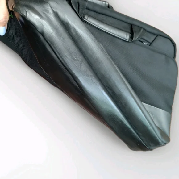 Dell Ecoloop Laptop Padded Multi Pocket Messenge Bag P/N:RH6W2 Mfg ID:9HATU - Picture 5 of 14